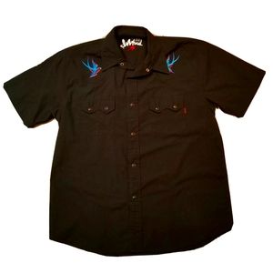 Innes Skateboarding Western Shirt  Embroidered